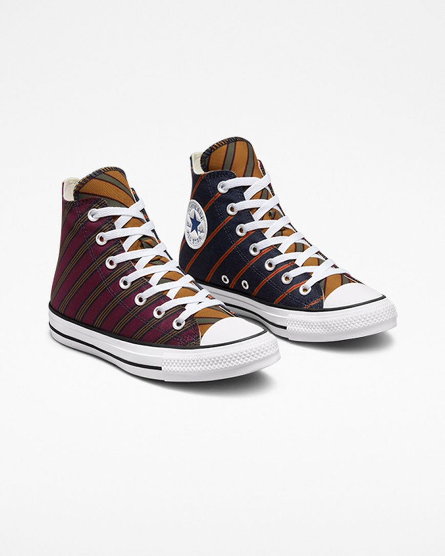 Tenis Converse Chuck Taylor All Star Twisted Classics Cano Alto Masculino Obsidiana Bordeaux Escuro | PT E0307T9